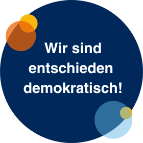 Öffnet die Seite 'Entschieden demokratisch!'
